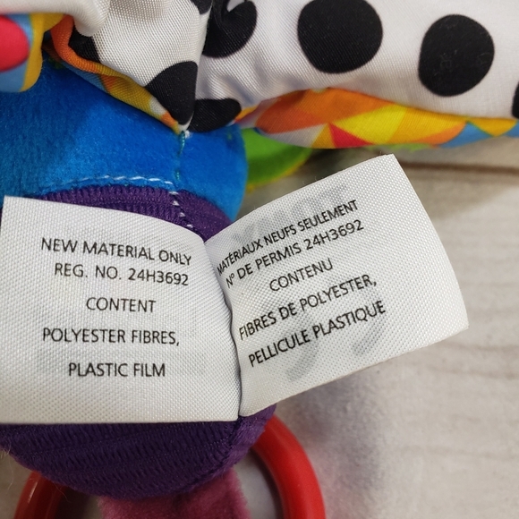 Lamaze Fifi Firefly Sensory Developmental Clip On Toy Rainbow 7 Inch - Picture 10 of 12